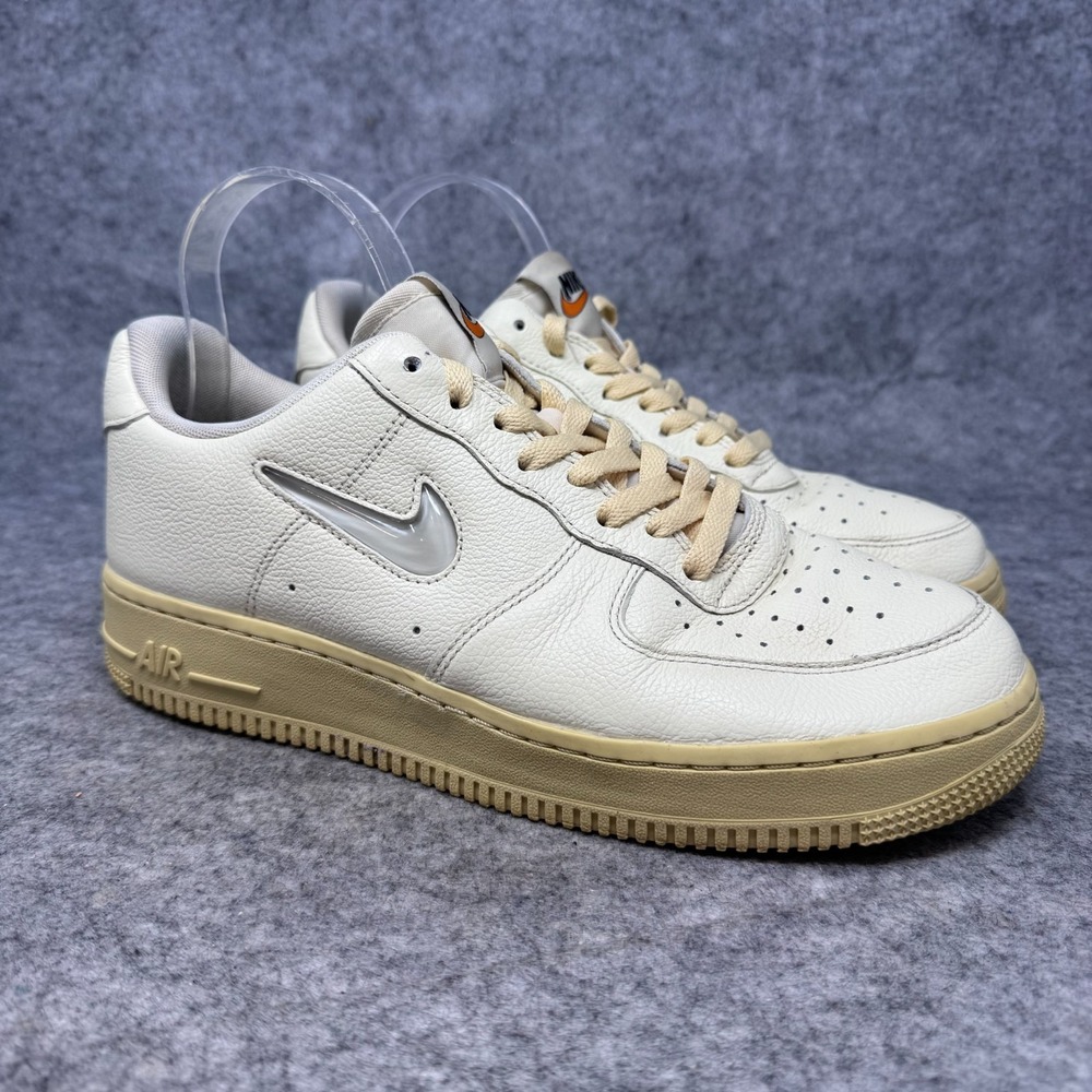 Nike Air Force 1 '07 LX Sneakers Shoes Women Sz 10 Coconut Milk/Light Bone Retro